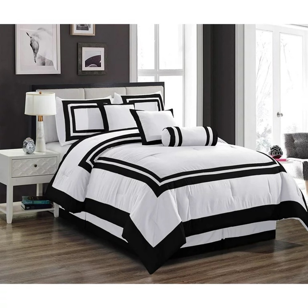 King comforter 7 piece set